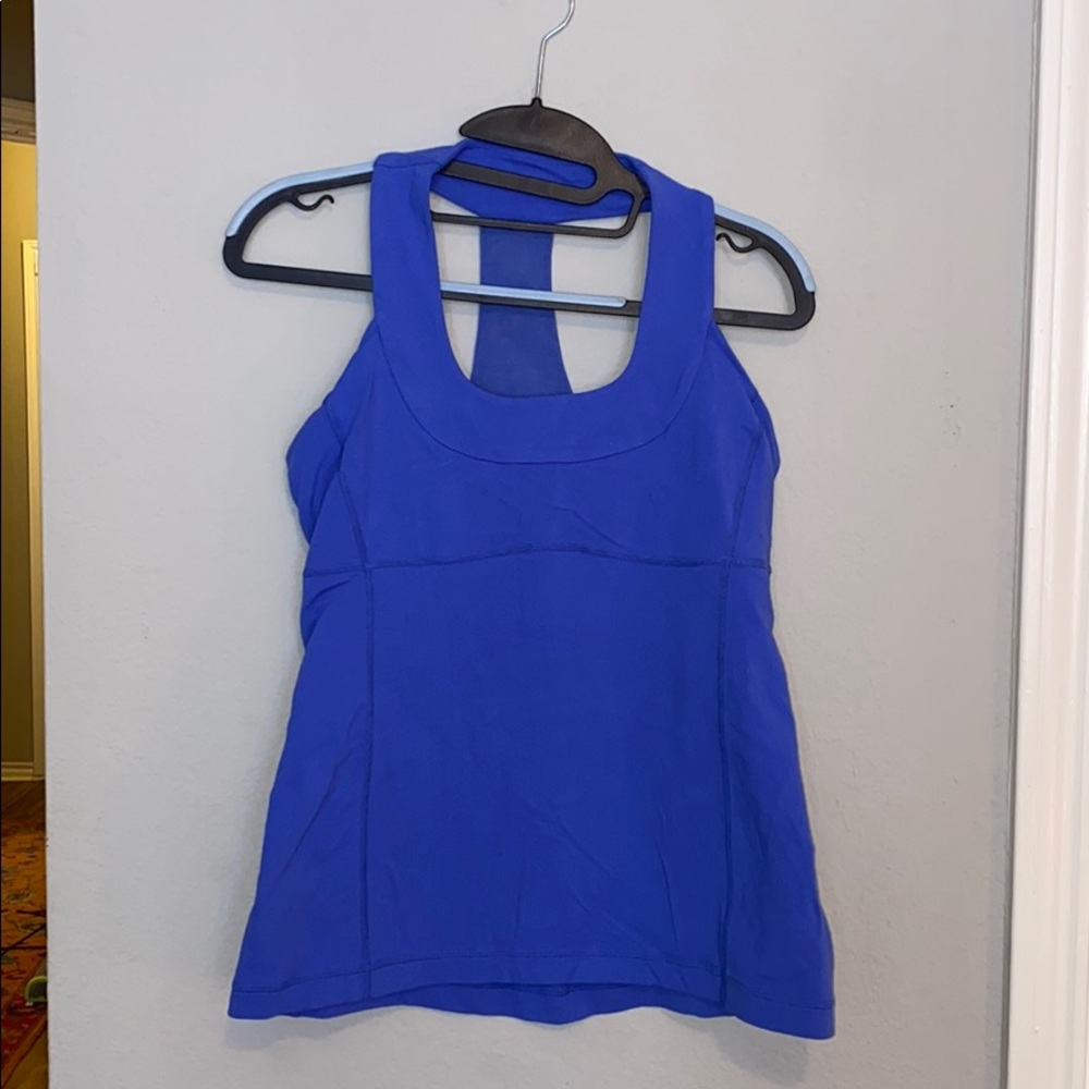 Lululemon Blue Yoga Top